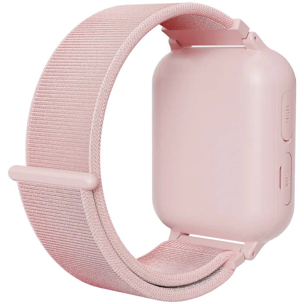 CANYON Alfie KW-37 bērnu viedpulkstenis 1.69" IPS, 2G, IP66, rozā