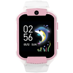 CANYON Cindy KW-41 bērnu viedpulkstenis 1.69" IPS, 4G, kamera, balts/rozā