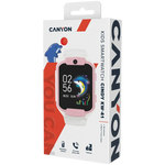 CANYON Cindy KW-41 bērnu viedpulkstenis 1.69" IPS, 4G, kamera, balts/rozā