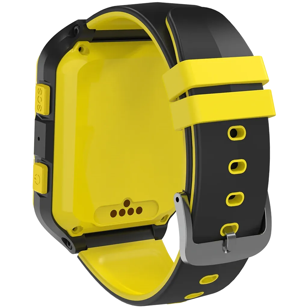 CANYON Cindy KW-41 bērnu viedpulkstenis 1.69" IPS, 4G, kamera, dzeltens/melns
