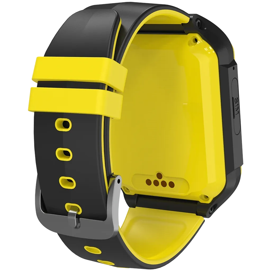 CANYON Cindy KW-41 bērnu viedpulkstenis 1.69" IPS, 4G, kamera, dzeltens/melns