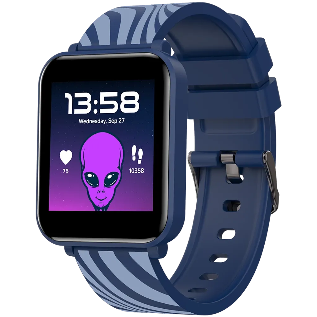CANYON Joyce KW-43 bērnu viedpulkstenis 1.54" IPS, Dual BT, IP67, zils