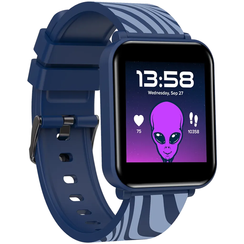 CANYON Joyce KW-43 bērnu viedpulkstenis 1.54" IPS, Dual BT, IP67, zils