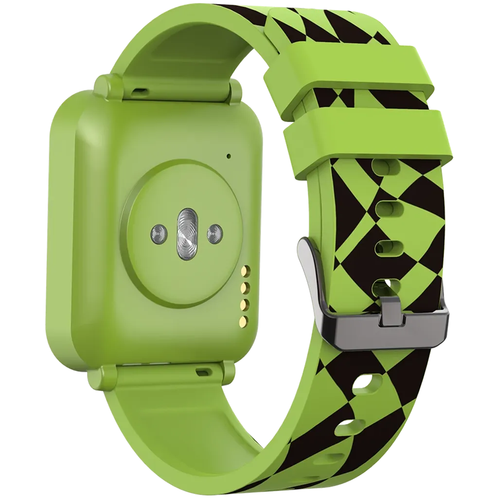 CANYON Joyce KW-43 bērnu viedpulkstenis 1.54" IPS, Dual BT, IP67, zaļš