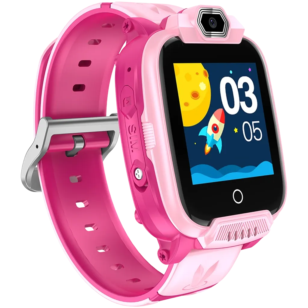 CANYON Jondy KW-44 bērnu viedpulkstenis 1.44" IPS, 4G, GPS, rozā
