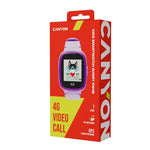 CANYON Sunny KW-48 bērnu viedpulkstenis 4G, GPS, IP67, violets