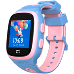 CANYON ZEFIR KW-49 bērnu viedpulkstenis 4G, GPS, eSIM, IP67, rozā/zils