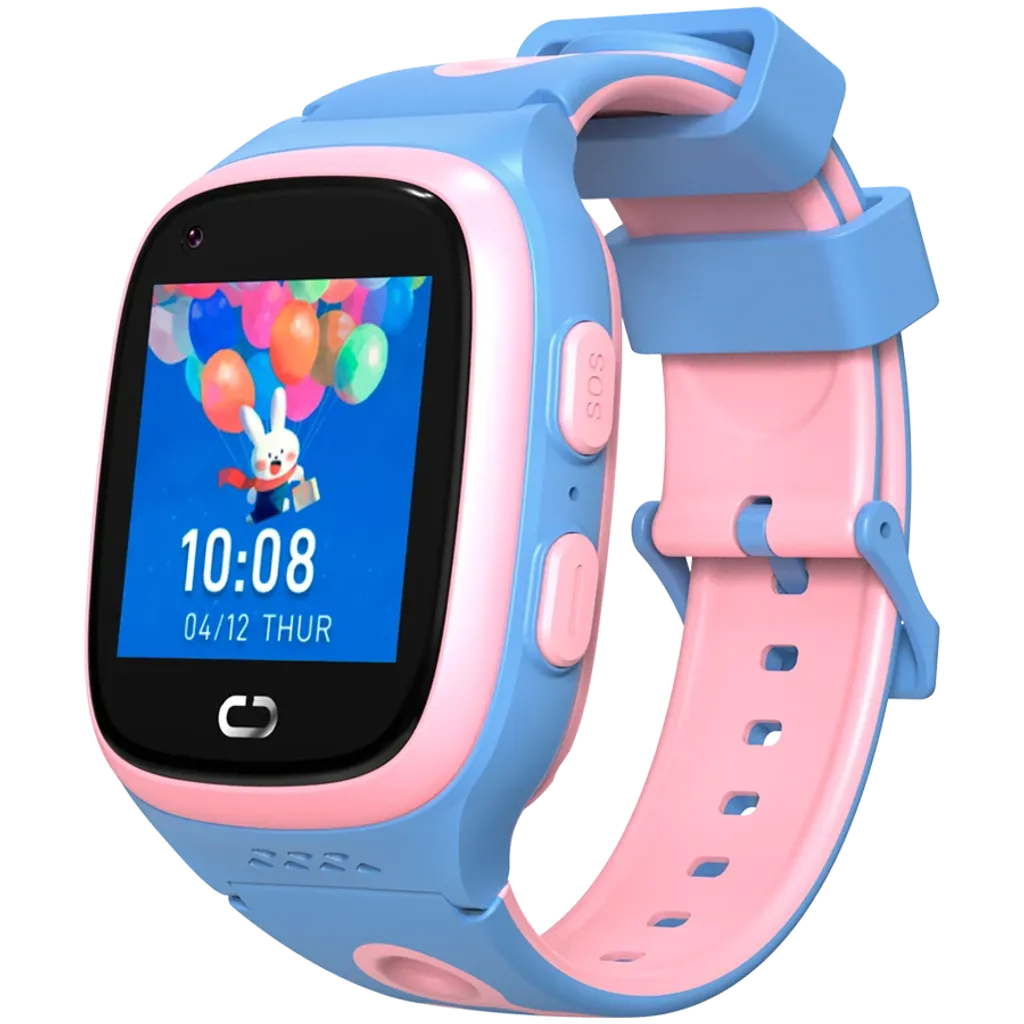 CANYON ZEFIR KW-49 bērnu viedpulkstenis 4G, GPS, eSIM, IP67, rozā/zils