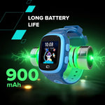 CANYON ZEFIR KW-49 bērnu viedpulkstenis 4G, GPS, eSIM, IP67, rozā/zils