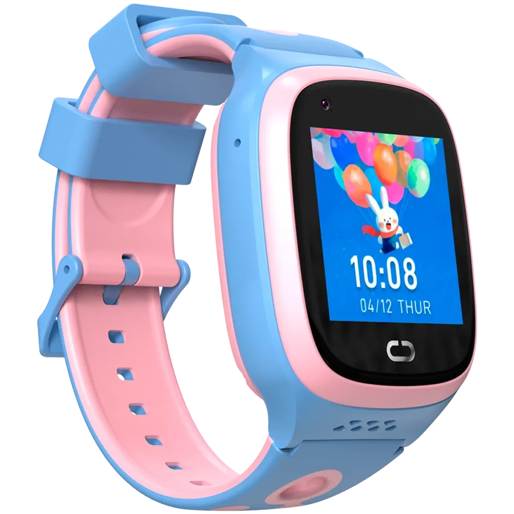 CANYON ZEFIR KW-49 bērnu viedpulkstenis 4G, GPS, eSIM, IP67, rozā/zils