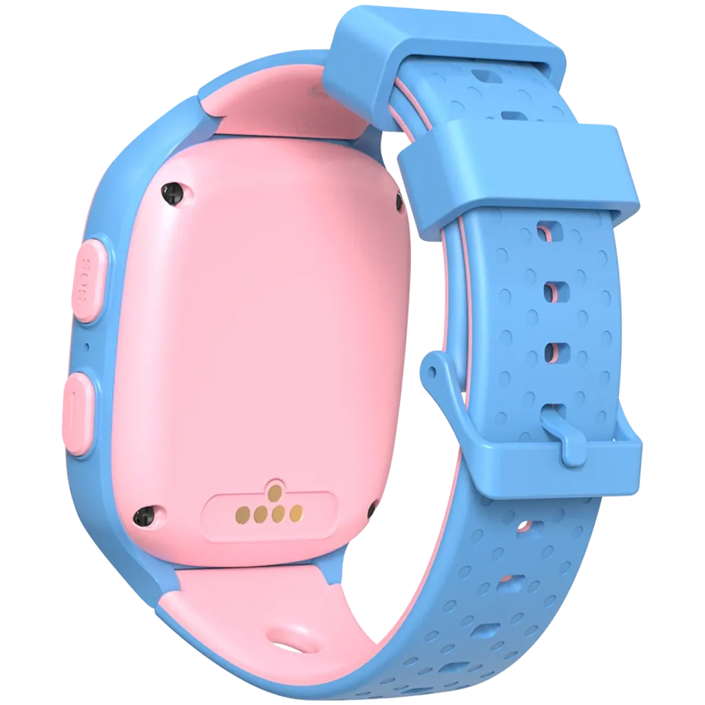 CANYON ZEFIR KW-49 bērnu viedpulkstenis 4G, GPS, eSIM, IP67, rozā/zils