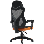 CANYON Wave MCH02 spēļu krēsls, līdz 120 kg, melns/oranžs