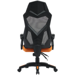 CANYON Wave MCH02 spēļu krēsls, līdz 120 kg, melns/oranžs