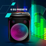 Canyon OnFun 5 portatīvais ballīšu skaļrunis, 40 W, RGB, melns