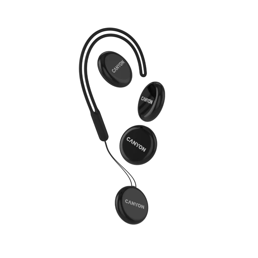 CANYON OnTag 1 Apple Find My Bluetooth izsekotājs, IP66, melns
