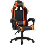 CANYON Core SGCH2 ergonomisks spēļu krēsls, līdz 120 kg, melns/oranžs