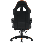 CANYON Core SGCH2 ergonomisks spēļu krēsls, līdz 120 kg, melns/oranžs