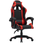 CANYON Core SGCH2 ergonomisks spēļu krēsls, līdz 120 kg, melns/sarkans