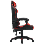 CANYON Core SGCH2 ergonomisks spēļu krēsls, līdz 120 kg, melns/sarkans