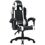 CANYON Core SGCH2 ergonomisks spēļu krēsls, līdz 120 kg, melns/balts