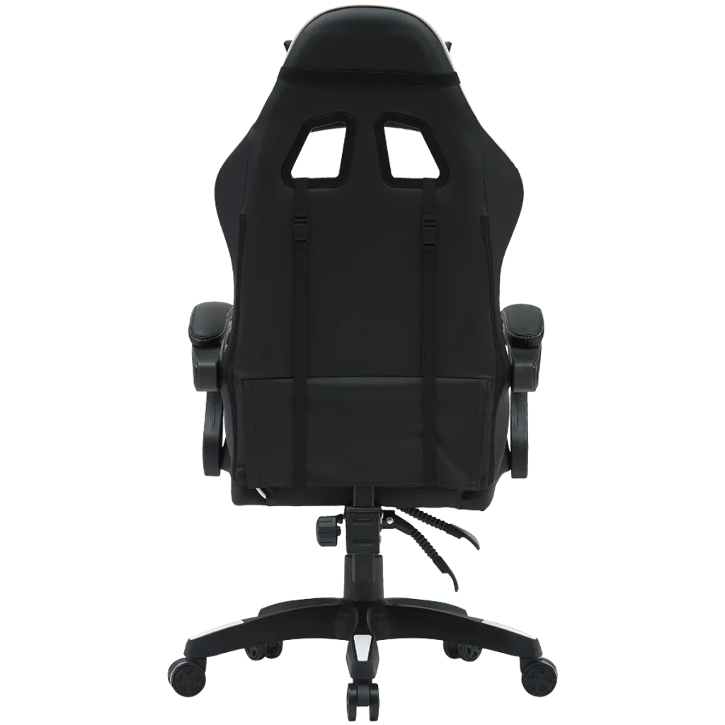 CANYON Core SGCH2 ergonomisks spēļu krēsls, līdz 120 kg, melns/balts