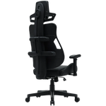 CANYON Morphos ABCH01 ergonomisks spēļu krēsls, līdz 150 kg, melns/balts