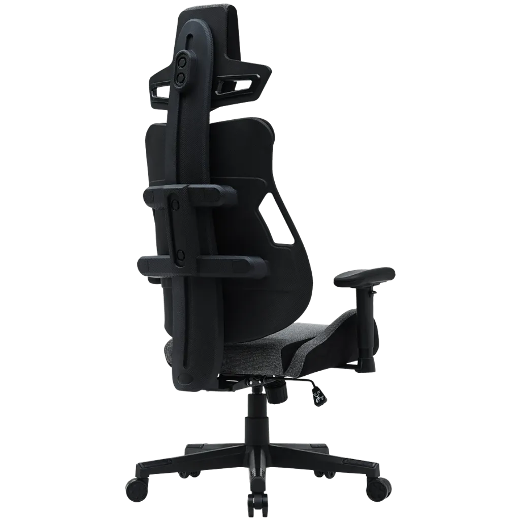 CANYON Morphos ABCH01 ergonomisks spēļu krēsls, līdz 150 kg, pelēks