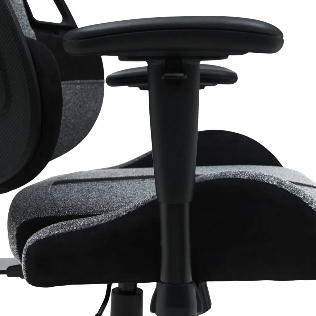 CANYON Morphos ABCH01 ergonomisks spēļu krēsls, līdz 150 kg, pelēks