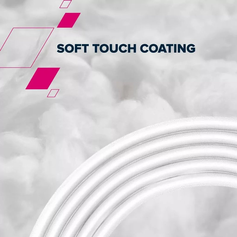 CANYON 18W  USB Type-C uz USB Type-C kabelis, silikona, Saderīgs ar Apple ierīcēm, USB 2.0, 1.2 m, balts