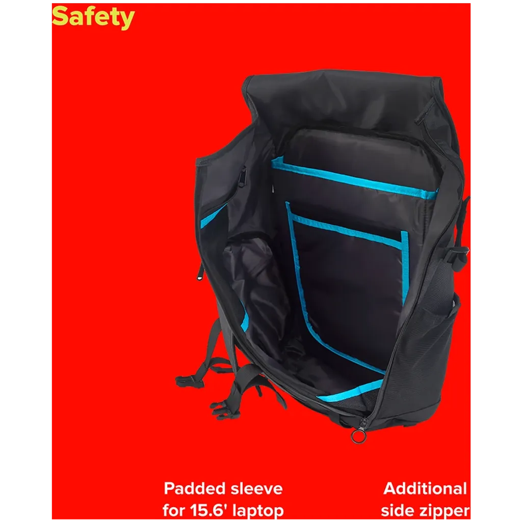 CANYON BPA-5 15L mugursoma datoram līdz 39,6cm, 44,5x30,5x13cm, melna