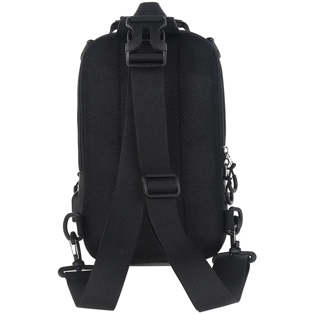 CANYON CB-1 3,5L transformējama soma/mugursoma, USB-A, 29x16x9cm, melna