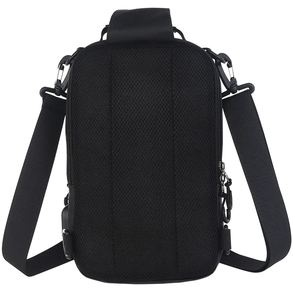 CANYON CB-1 3,5L transformējama soma/mugursoma, USB-A, 29x16x9cm, melna