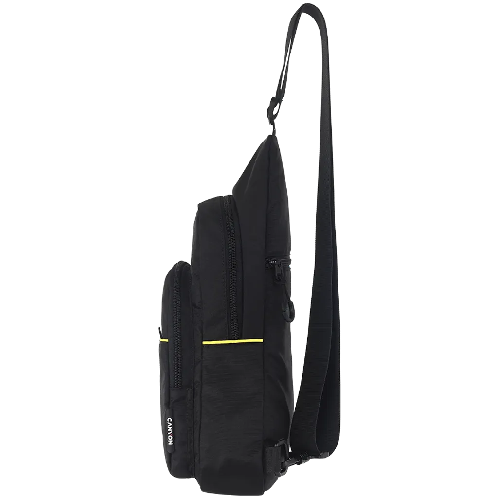 CANYON CB-2 3,5L soma pār plecu, 35x17x7cm, melna