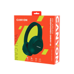 Canyon OnRiff 10 ANC bezvadu austiņas, Bluetooth 5.3, zaļas