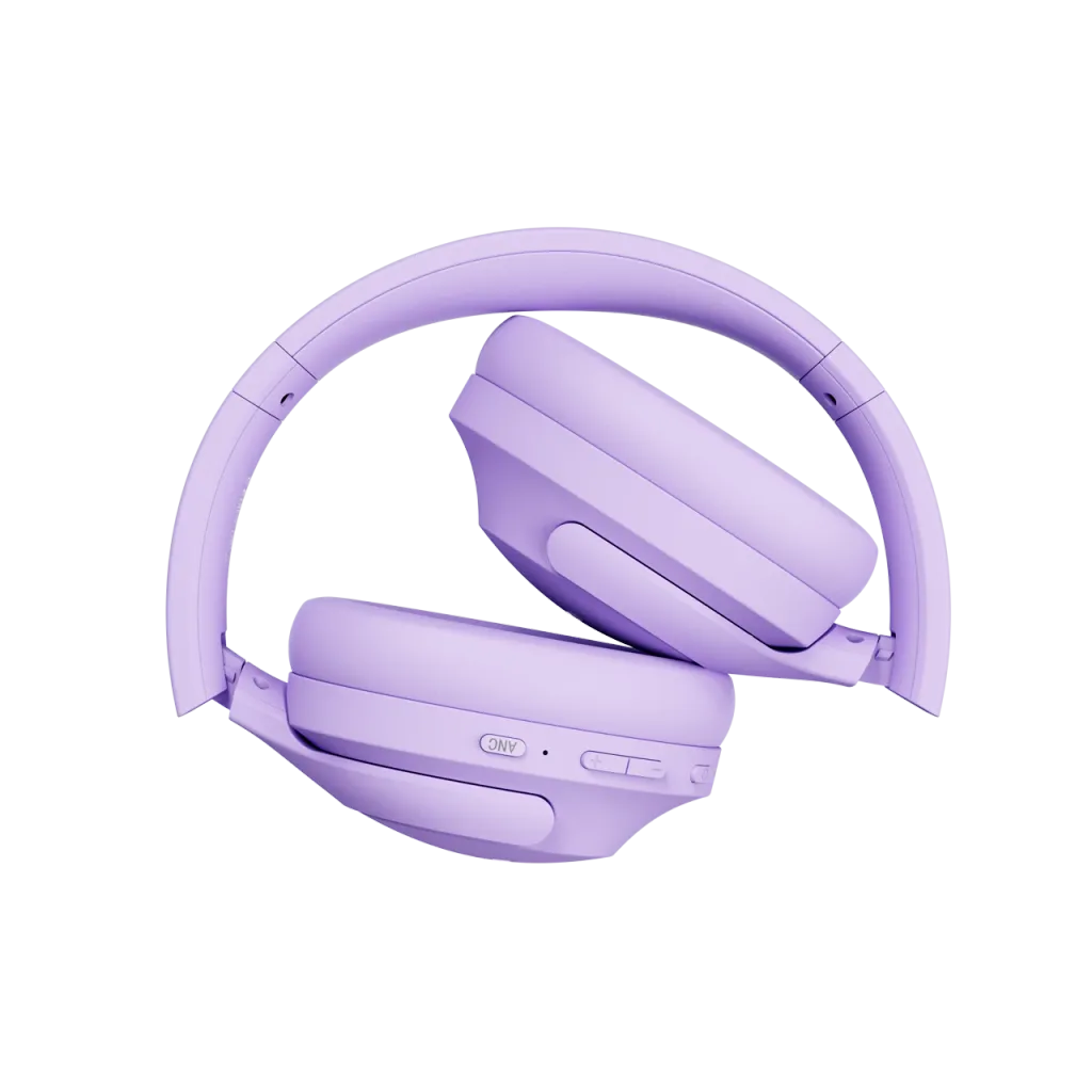 Canyon OnRiff 10 ANC bezvadu austiņas, Bluetooth 5.3, violetas