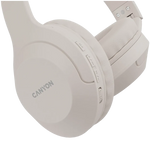 Canyon BTHS-3 bezvadu austiņas, Bluetooth 5.1, bēšas