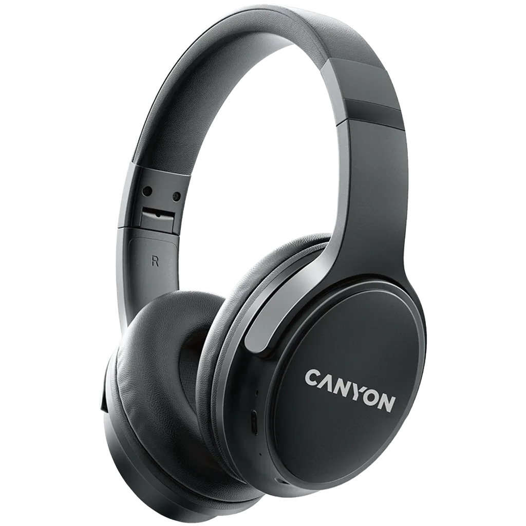 Canyon OnRiff 4 bezvadu austiņas, Bluetooth 5.3, melnas
