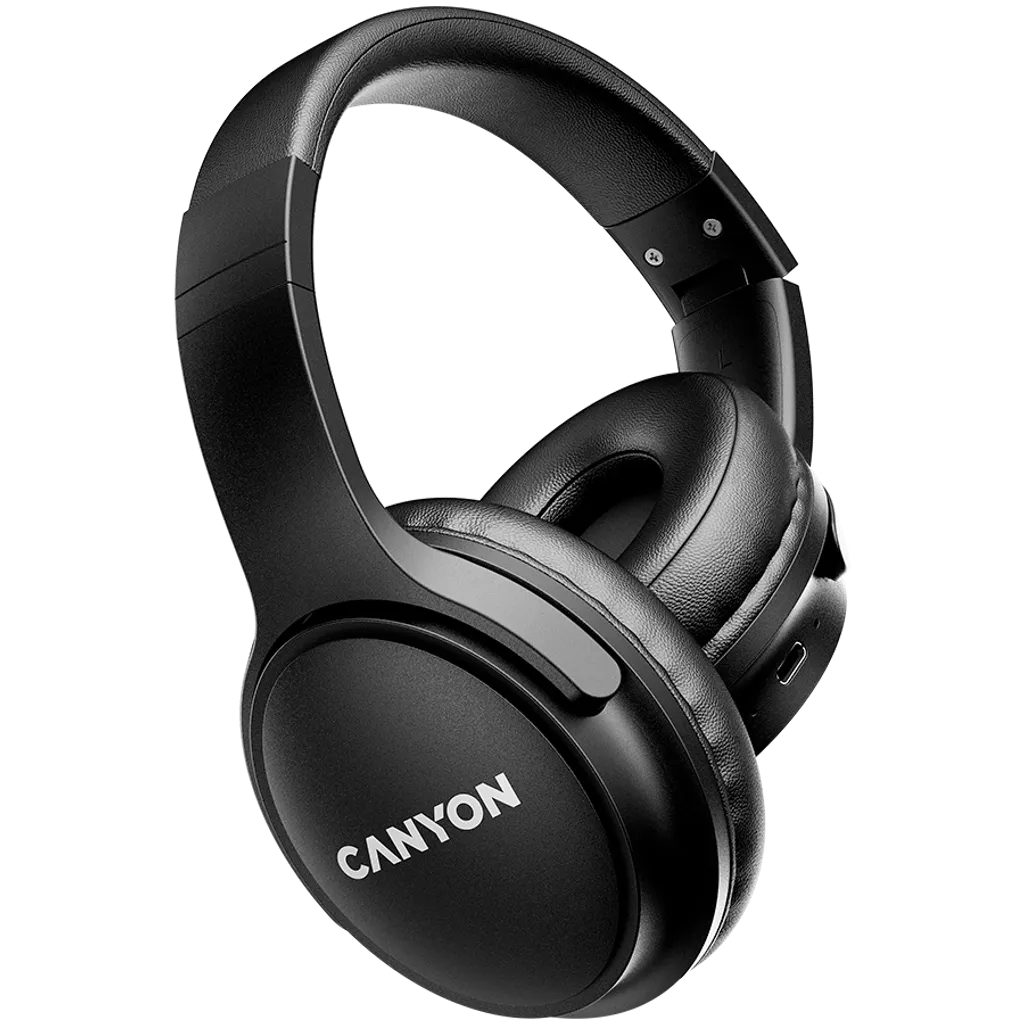Canyon OnRiff 4 bezvadu austiņas, Bluetooth 5.3, melnas
