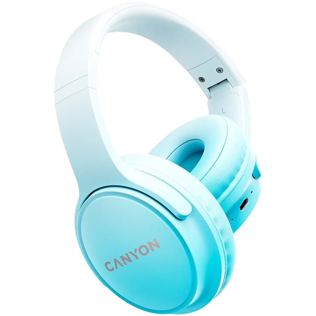 Canyon OnRiff 4 bezvadu austiņas, Bluetooth 5.3, zilas