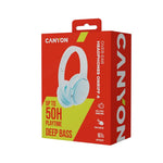 Canyon OnRiff 4 bezvadu austiņas, Bluetooth 5.3, zilas
