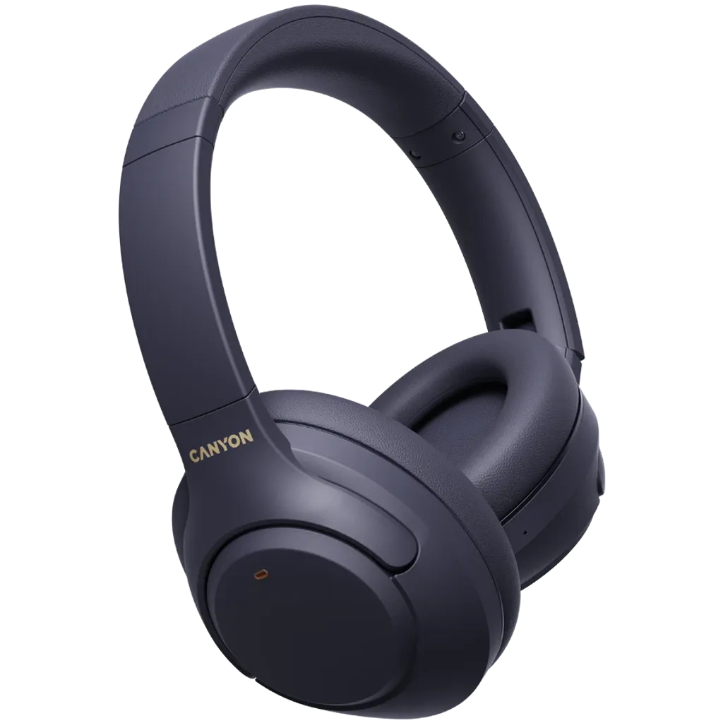 Canyon OnRiff 6 ANC bezvadu austiņas, Bluetooth 5.3, ANC, zilas