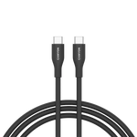 CANYON 60W  USB Type-C uz USB Type-C kabelis, Saderīgs ar Apple ierīcēm, USB 2.0, 1 m, melns