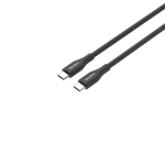 CANYON 60W  USB Type-C uz USB Type-C kabelis, Saderīgs ar Apple ierīcēm, USB 2.0, 1 m, melns