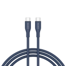 CANYON 60W  USB Type-C uz USB Type-C kabelis, Saderīgs ar Apple ierīcēm, USB 2.0, 1 m, zils