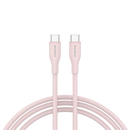 CANYON 60W  USB Type-C uz USB Type-C kabelis, Saderīgs ar Apple ierīcēm, USB 2.0, 1 m, rozā