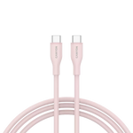 CANYON 60W USB Type-C to USB Type-C Cable, Compatible with Apple Devices, USB 2.0, 1 m, Pink