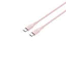 CANYON 60W  USB Type-C uz USB Type-C kabelis, Saderīgs ar Apple ierīcēm, USB 2.0, 1 m, rozā