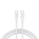 CANYON 60W  USB Type-C uz USB Type-C kabelis, Saderīgs ar Apple ierīcēm, USB 2.0, 1 m, balts