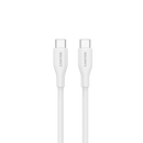 CANYON 60W  USB Type-C uz USB Type-C kabelis, Saderīgs ar Apple ierīcēm, USB 2.0, 1 m, balts