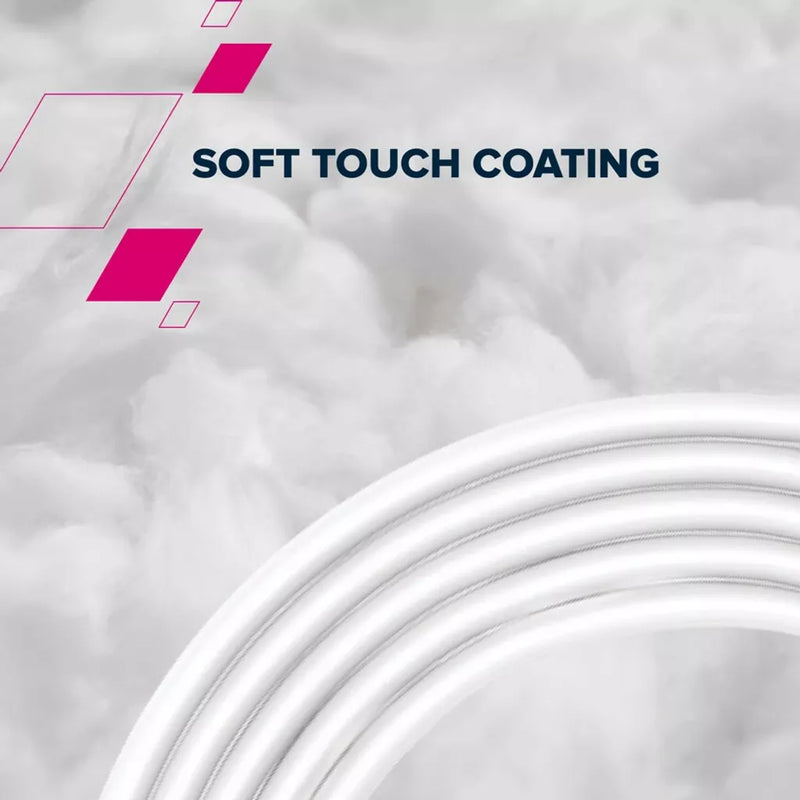 CANYON 60W  USB Type-C uz USB Type-C kabelis, Saderīgs ar Apple ierīcēm, silikona, USB 2.0, 2 m, balts